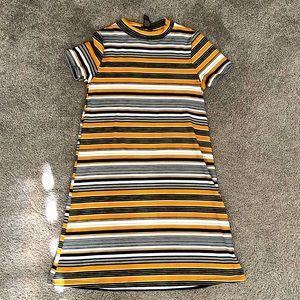 Forever 21 Stripped Dress, Girls size 9/10